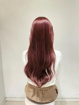 ロング 当日予約◎/艶カラー /縮毛矯正/雨森大晃のヘアスタイル