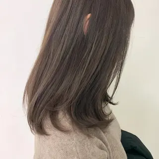 ミディアム カラー ひらやま りょういちのヘアスタイル