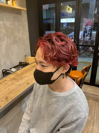 パーマ メンズ 🌷あべ まゆこ🌷のヘアスタイル