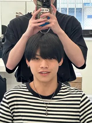 メンズ AI TOKYO所属・岡部 琉斗のヘアスタイル