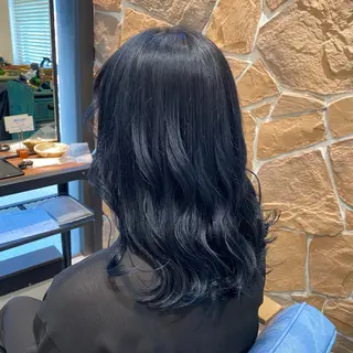 ロング カラー ヘアアレンジ 透明感カラー🌈 菊池 結衣のヘアスタイル