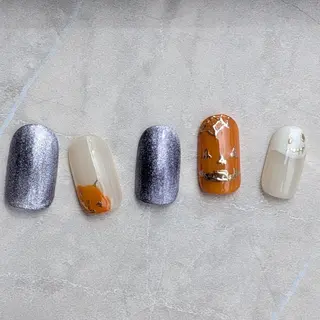 ネイル 6RokuHair（ロクヘアー)所属・門川 茉奈美のネイルデザイン