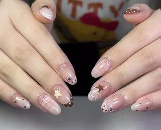 ネイル By moonネイル 🌷ワンホン/韓国風のネイルデザイン