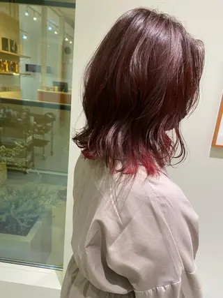 ミディアム カラー 【浜松・豊橋】 ニシモトのヘアスタイル
