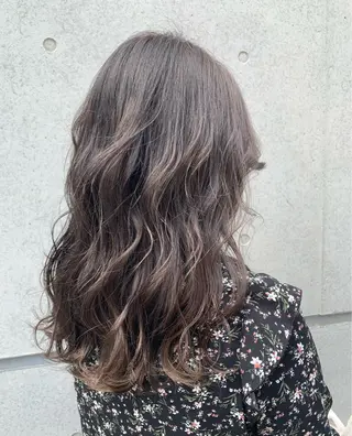 ロング カラー ヘアアレンジ 🦋韓国ヘア 坂本 菜摘🦋のヘアスタイル
