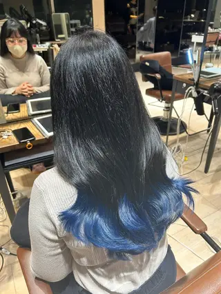 ロング 🎀大竹美侑／顔まわ りカット／レイヤーのヘアスタイル