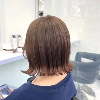 ショート カラー パーマ ヘアアレンジ メンズ 🤍透明感カラー🤍 ブリーチ🤍AINEのヘアスタイル