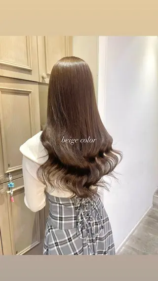 カラー ハイトーンカラー/ 長さだし🐇きょうかのヘアスタイル