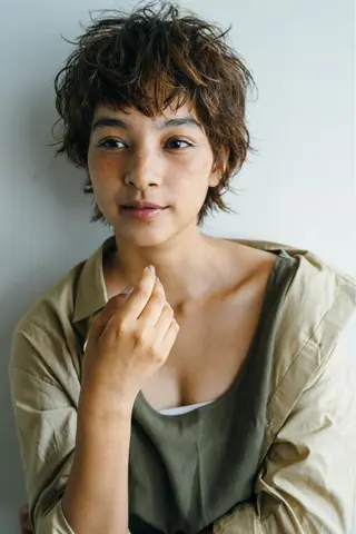 ショート カラー 新宿/美髪矯正 髪質改善/韓国風山本のヘアスタイル