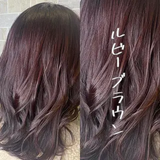 セミロング カラー 小嶋 秀明/ 本物の髪質改善⭐️のヘアスタイル