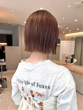 ショート カラー ボブ美容師💛 AYUMIのヘアスタイル