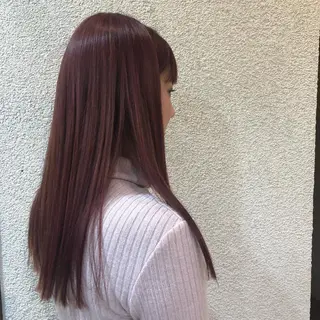ロング カラー merc. 福田茜のヘアスタイル
