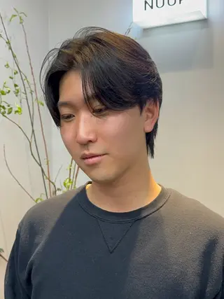 ショート パーマ メンズ ニュアンスパーマ/ 韓国ヘア/natsuのヘアスタイル