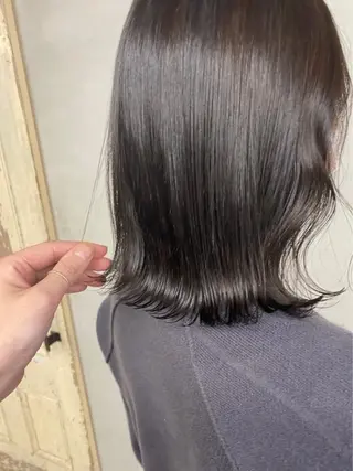 ミディアム カラー お任せヘア☘️☘️ 及川渚のヘアスタイル