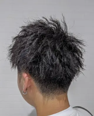 メンズ パーマ 藤田 大輔のヘアスタイル