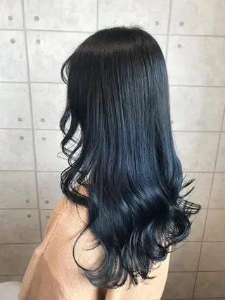 ロング カラー knock【ノック】所属・烏丸韓国ヘア🇰🇷 ayaka🎀のヘアスタイル