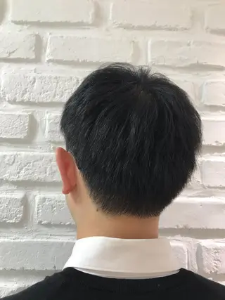 ショート メンズ 【暖色カラー特化】 中山由梨のヘアスタイル