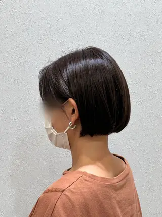 カラー 山口 玖瑠美のヘアスタイル