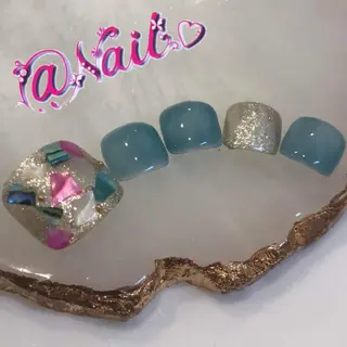 ネイル 小尾 栞のネイルデザイン