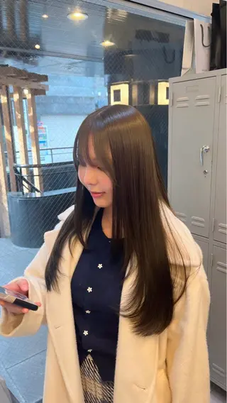 ロング カラー 🪞髪質改善カラー× レイヤー河村真聖🪞のヘアスタイル