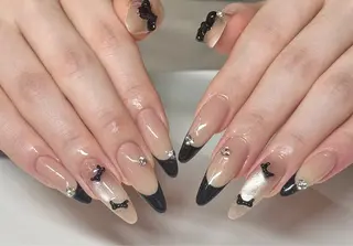 ネイル Venusパラジェル 長さだし専門店のネイルデザイン