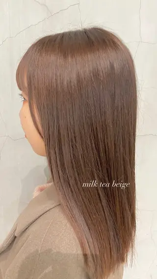 ロング レイヤー×透明感 ヘアセット/ミサトのヘアスタイル