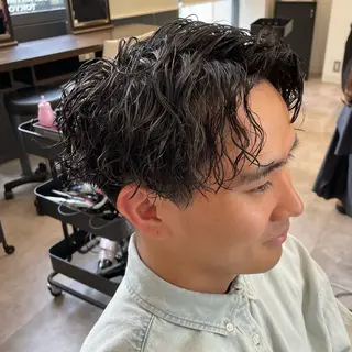 パーマ メンズ メンズ特化 / ツイスパ🔥高林拓斗のヘアスタイル