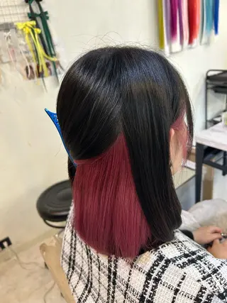 ミディアム カラー ヒナ🐣‪ /HINAのヘアスタイル