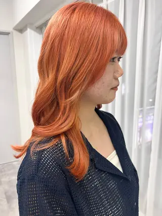 ロング カラー PARK.なんば本店 ミルボンAujua認定サロン[パーク]所属・辻優太/韓国ヘア/メ ンズ/ダウンパーマのヘアスタイル