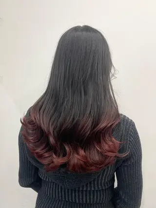 ロング カラー 【公式】amble luxe池袋東口🩷のヘアスタイル