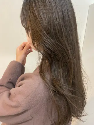 ロング ボブ/透明感カラー 🧸YUI❤️のヘアスタイル