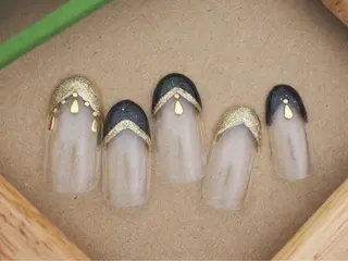 ネイル トップネイリスト Ribbon立川店のネイルデザイン