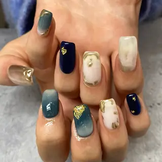 ネイル 杉山 星菜のネイルデザイン