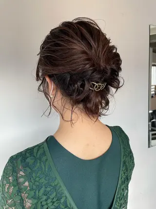 ヘアアレンジ silo所属・silo MOKA 顔周りカット🦦のヘアスタイル