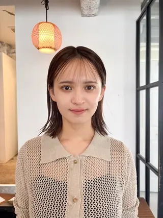 ミディアム カラー Takuma Suzuki中目黒のヘアスタイル