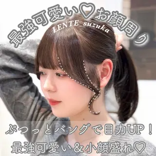 ロング カラー suzuka/透明感 カラー 美髪縮毛矯正のヘアスタイル