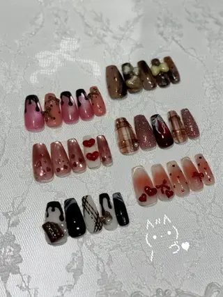 ネイル nailsalon moe.所属・yume 大人かわいいネイルのネイルデザイン