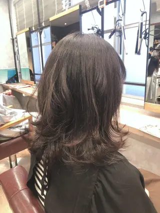 ミディアム Agu hair Diary所属・いとう ひろたかのヘアスタイル