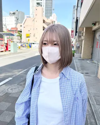 ショート カラー stylist 大須賀 裕矢のヘアスタイル