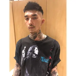 メンズ 🌈圧倒的デザイン パーマ　関和希のヘアスタイル