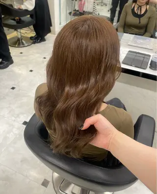 ミディアム うる艶トレンドヘア 🕊️上野BABYのヘアスタイル