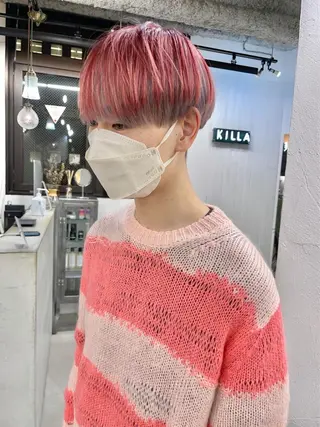 ショート メンズ 🧸艶々韓国ヘア 🧁mizunaのヘアスタイル