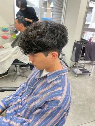 パーマ メンズ 町田エリアＮｏ．１/ パーマ特化/太田京希のヘアスタイル