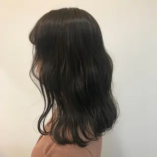 ロング カラー ヘアアレンジ 馴染ませNo.1🧃 エクステ・アレンジのヘアスタイル