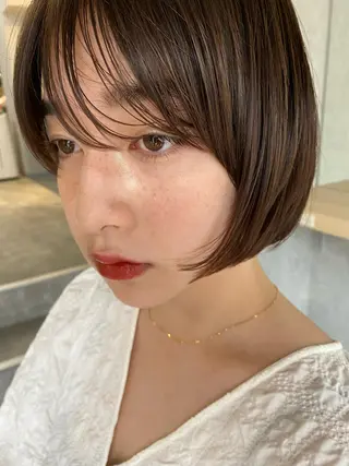 ショート Umu所属・✳︎透明感カラー✳︎ ボブ✳︎nanaのヘアスタイル
