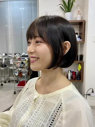 ショート ◆モデル募集◆波田 圭史/ボブスタイルのヘアスタイル