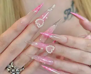 ネイル By moonネイル 🌷ワンホン/韓国風のネイルデザイン