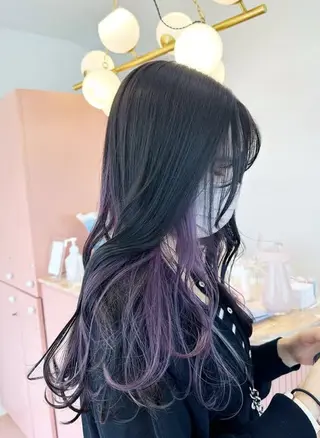 ロング カラー mite hikariのヘアスタイル