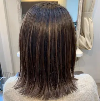 ミディアム AWANIKO 浦添店のヘアスタイル