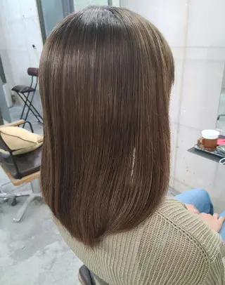 セミロング カラー terra✂️川嶋 大輔のヘアスタイル